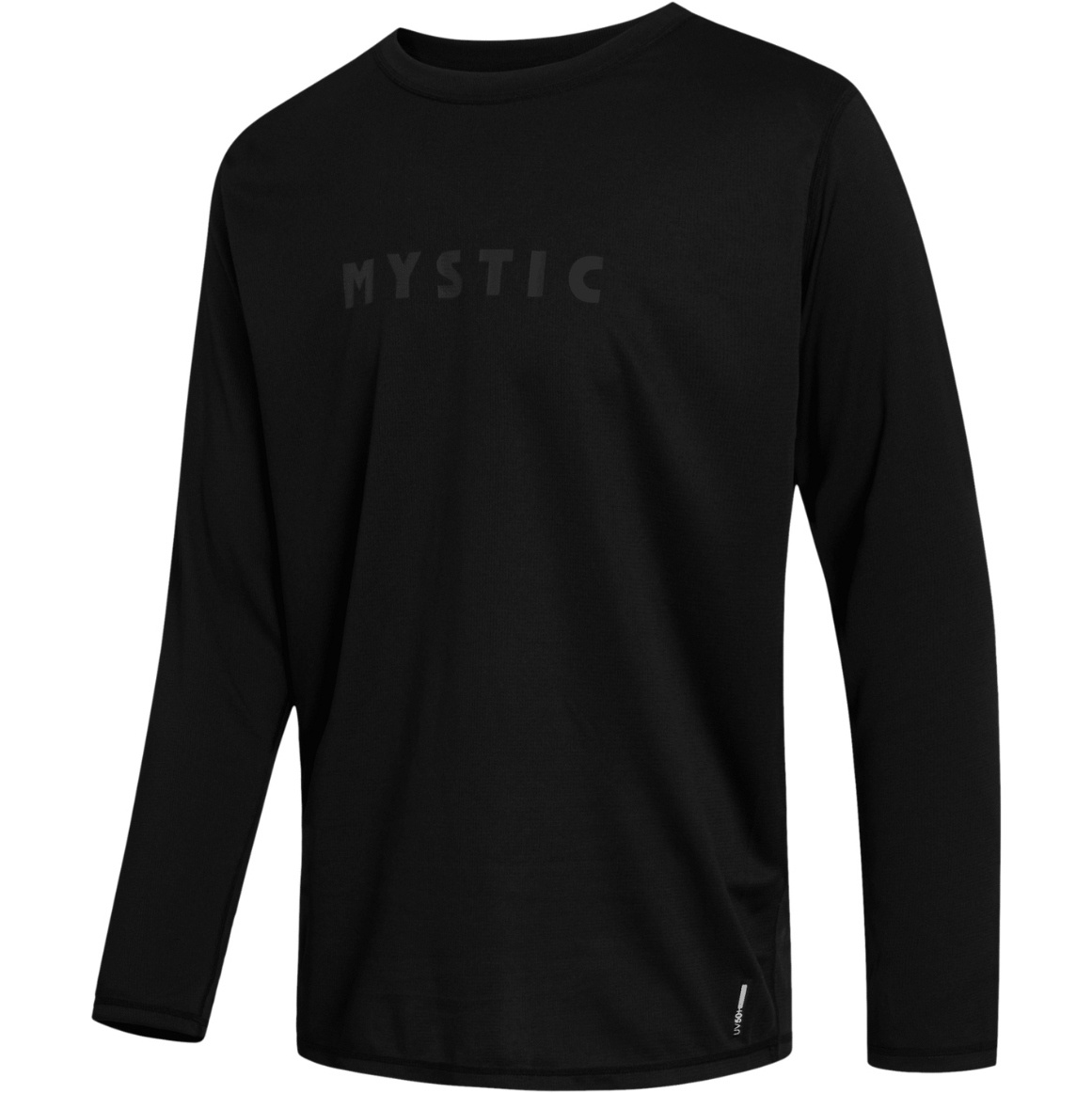 2026 Mystic Mens Star Long Sleeve Quick Dry Rash Vest 35001.250202 - Black